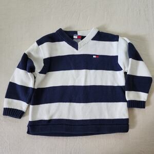 Vintage Tommy Hilfiger Striped Knit Sweater 2t